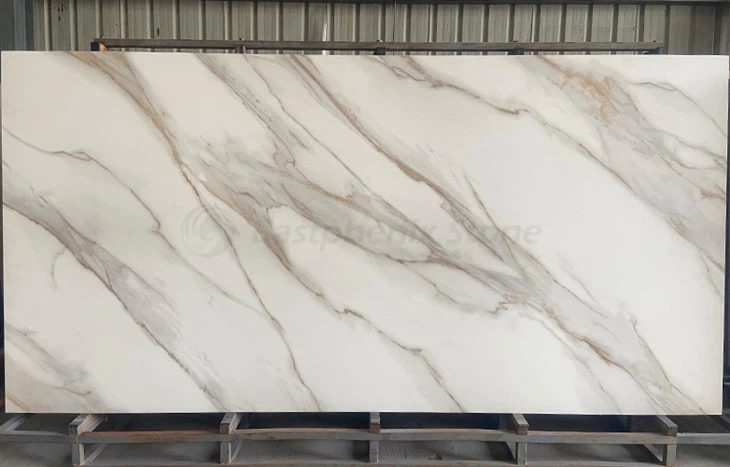 Gesinterde stenen marmeren plaat met volledig lichaam